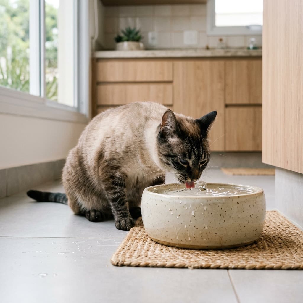 Cat Not Drinking Water? When Dry Food Is the Problem