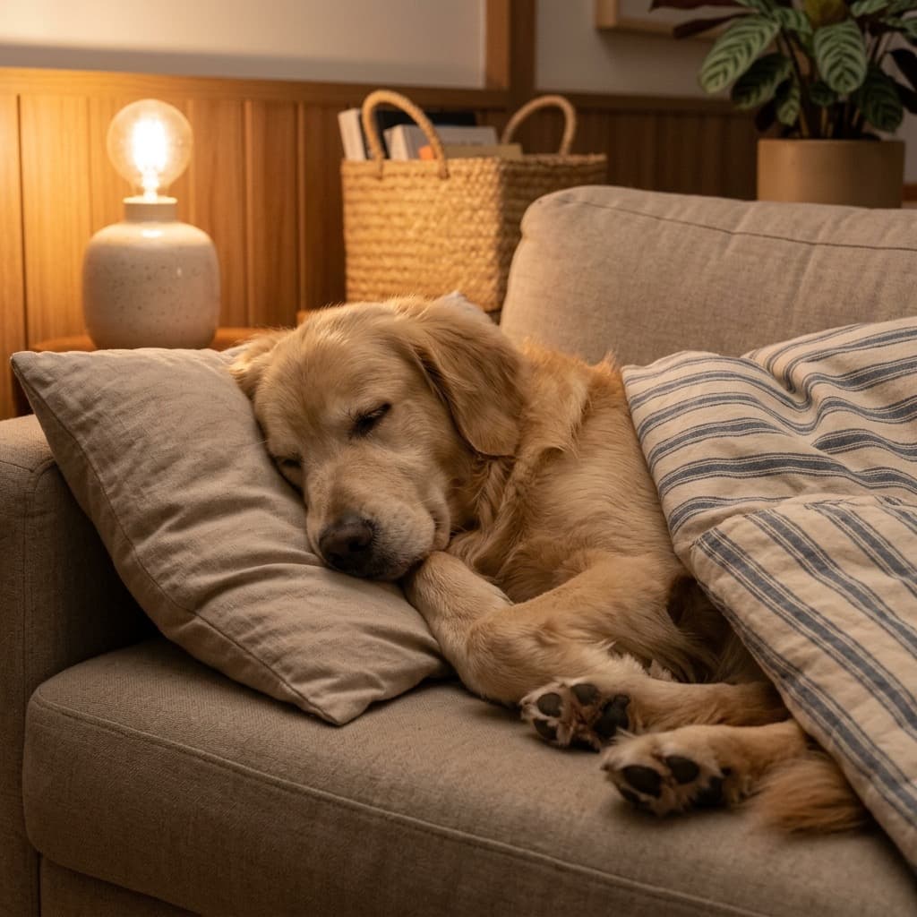 What Your Dog Does at Night While You Sleep, Explained