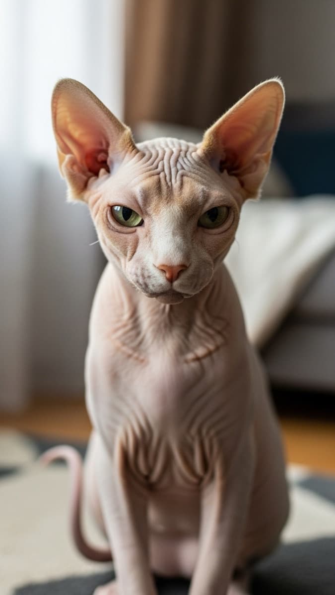 Sphynx — food guide by breed